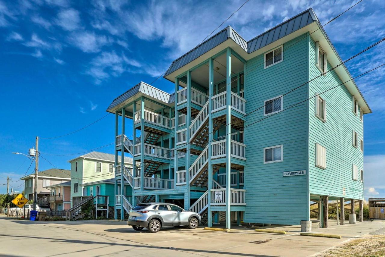 Carolina Beach Escape - Steps To The Boardwalk! Exterior foto