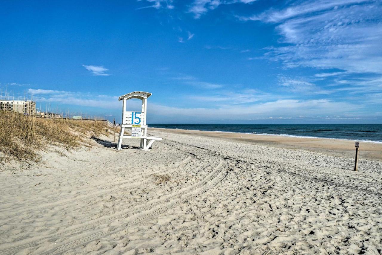 Carolina Beach Escape - Steps To The Boardwalk! Exterior foto